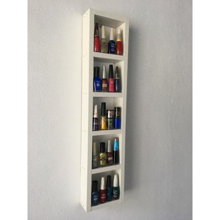 Nicho expositor pequeno para manicure