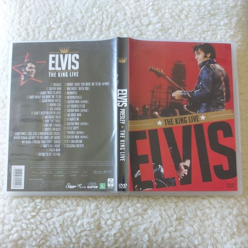 DVD Elvis The King Live (Elvis Presley)