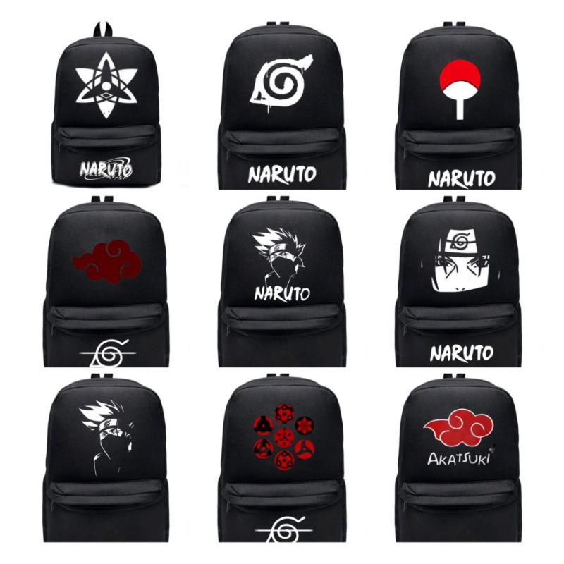 Mochila escolar Naruto Mochila Naruto Mochila reforçada Mochila universitária bag academia trabalho