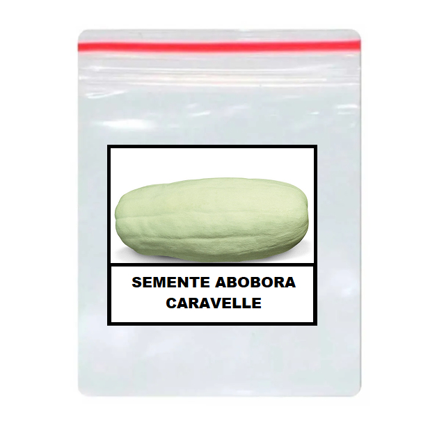 100 Sementes De Abóbora Caravelle