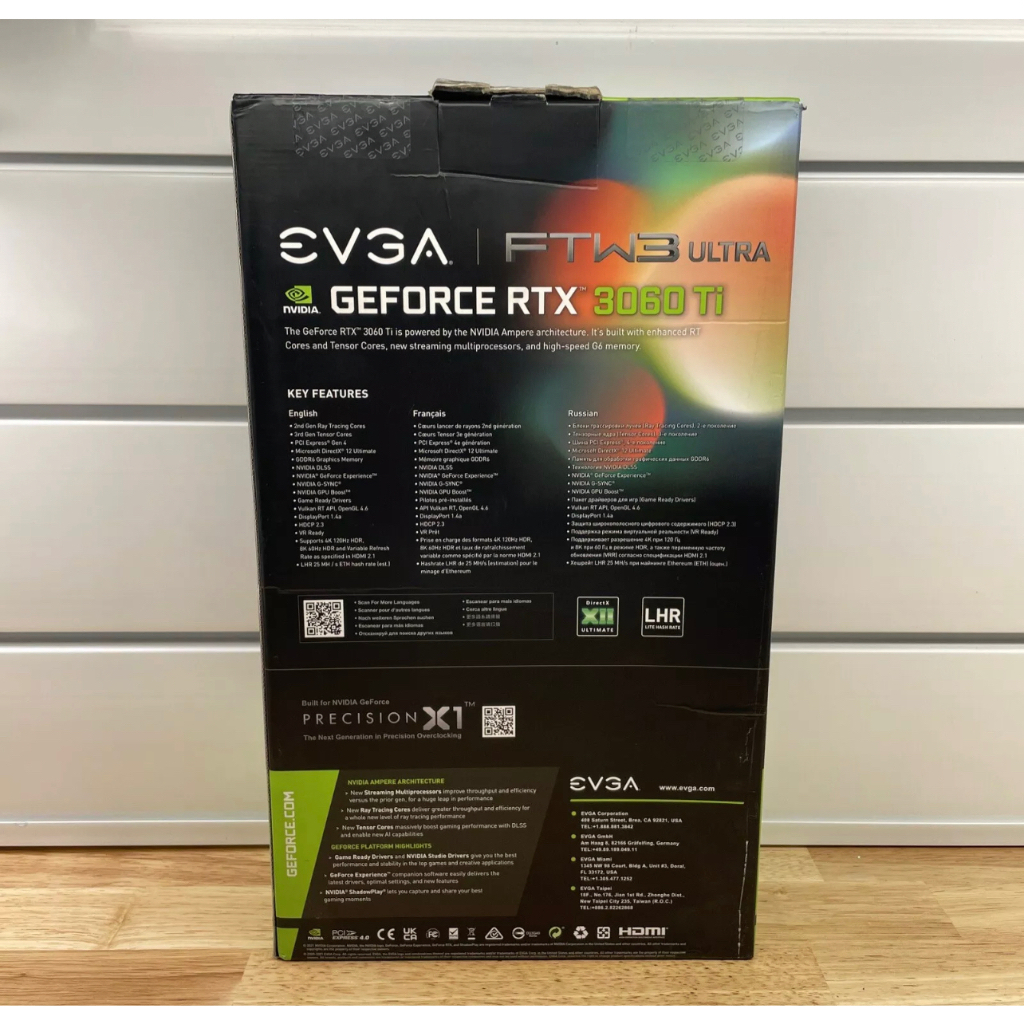 EVGA GeForce RTX 3060 Ti FTW3 ULTRA GAMING 8GB GDDR6 Video Card ...