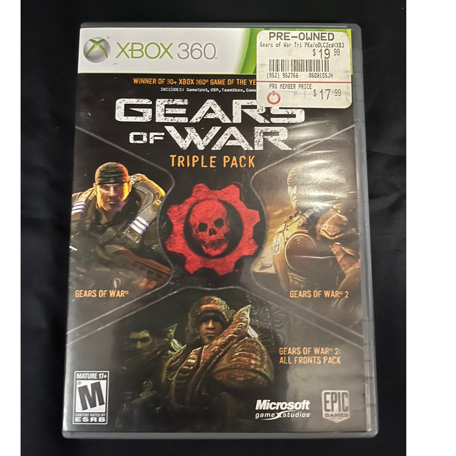 Gears of War 2 - Jogo XBOX 360 Mídia Física | Lojas 99