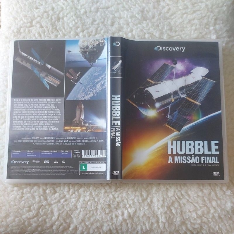 DVD Hubble A Missão Final Discovery