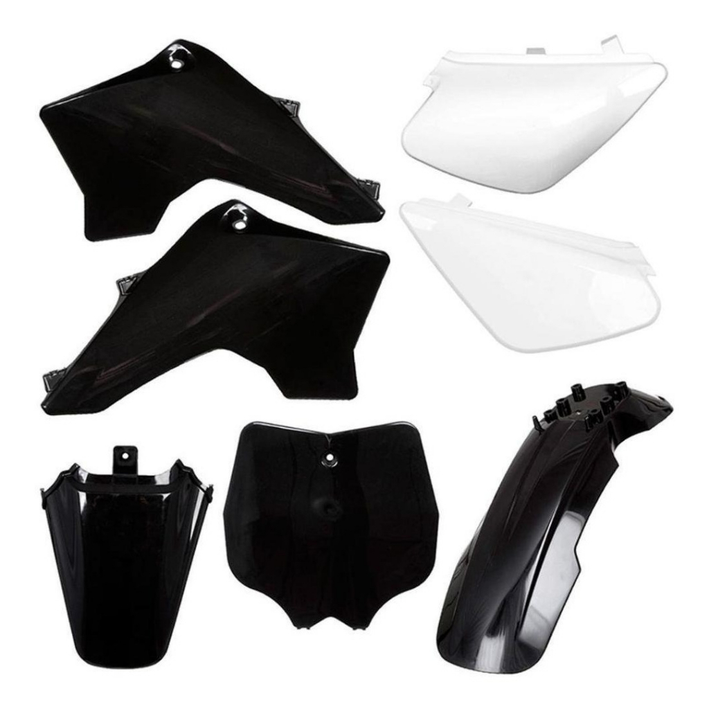 Kit Plástico Carenagem Completo 5 Itens Mini Motocross Pro Tork Tr50f Tr100f Várias Cores