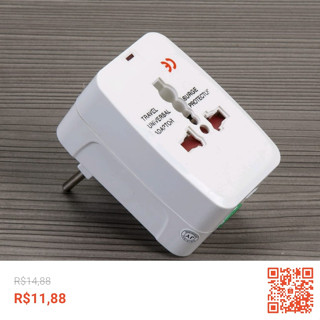 Adaptador Tomada Universal Internacional