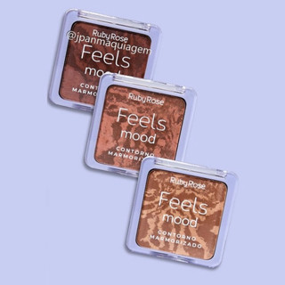 Contorno Marmorizado Feels Mood Ruby Rose 7g