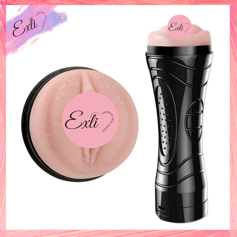 Masturbador VAGINA Lanterna com Vibração Multivelocidade - 32cm Sex Shop
