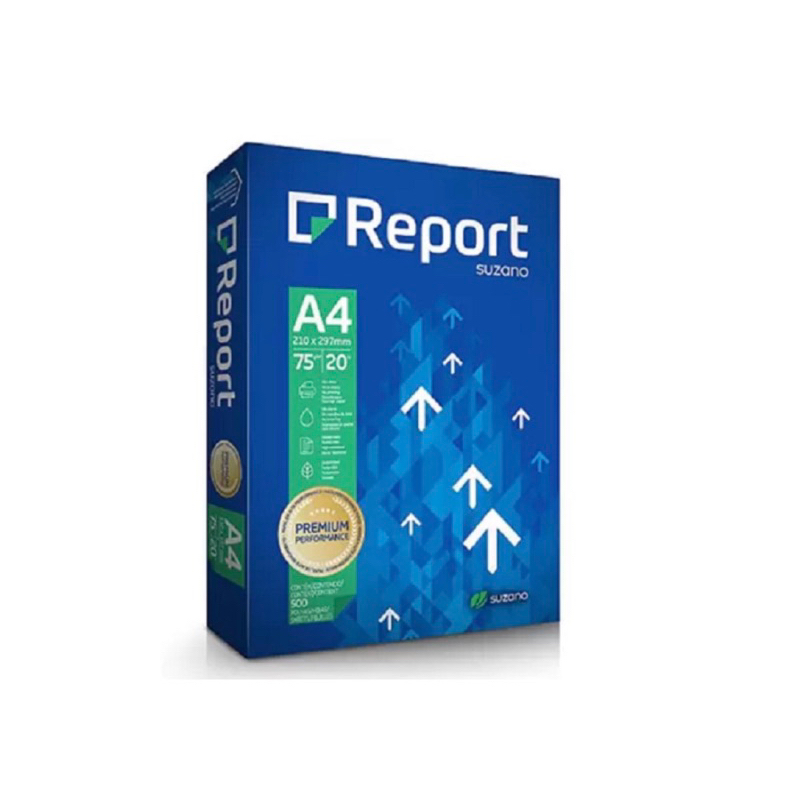 Pacote de Papel Sulfite REPORT A4 Com 500 Folhas