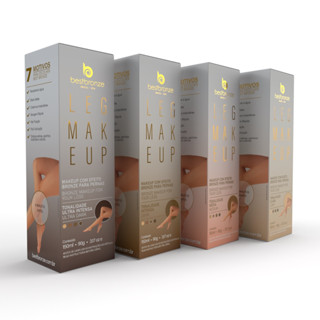 Best Bronze Leg Make Up Maquiagem Para as Pernas Profissional
