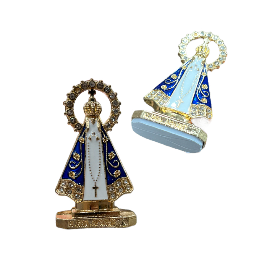 Nossa Senhora de Aparecida para Painel de carro e caminhão (fita dupla face para colar)