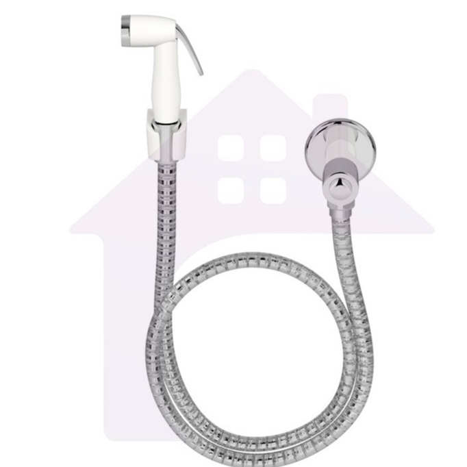 Ducha Higiênica Para Banheiro Completa Luxo Metal Inox+ABS núcleo da válvula de cobre 1,2m Chuveirinho Privada