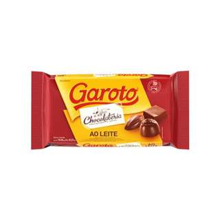Barra De Chocolate Cobertura Ao Leite 1kg - Garoto