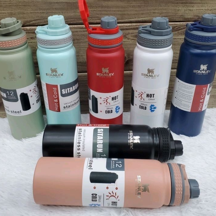 Garrafa Térmica Stanley Cup De Água Aço Inoxidável Original Frasco Térmico Isolado A Vácuo De Parede Dupla RHWF