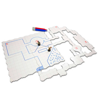 Grid de Batalha Modular/Riscável - 29 Pçs - Estilo A.2 - RPG em Oferta na Shopee