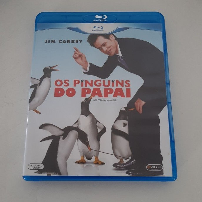 Blu-ray  Os Pinguins Do Papai *
