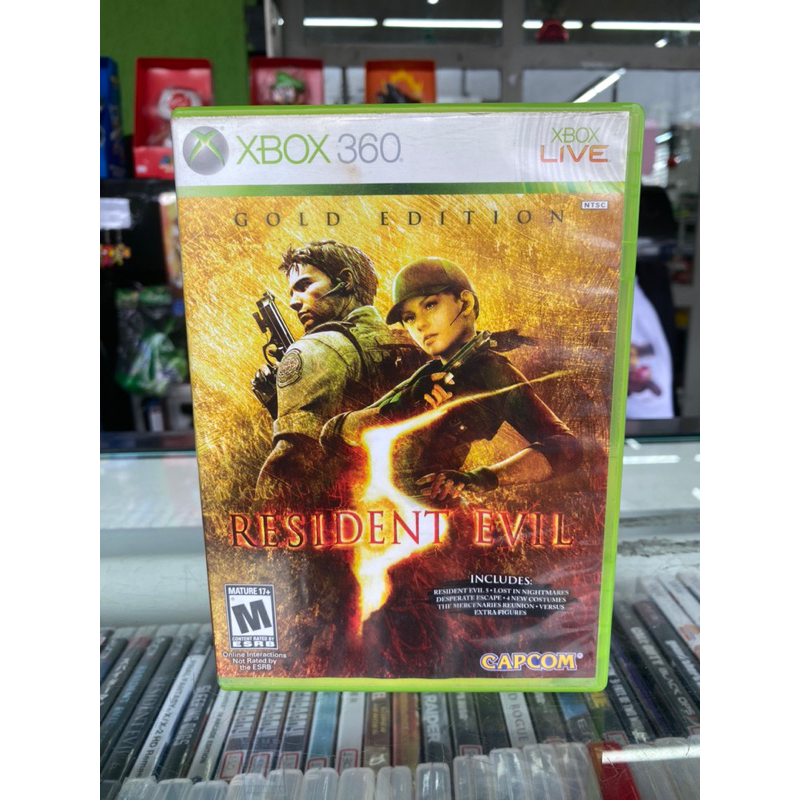 Jogo Resident Evil 5 - Gold Edition - Xbox 360 - Física