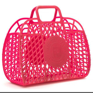 Kit 2 Bolsas Feminina  PVC Siliconada Moda Praia