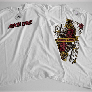 Camiseta Santa Cruz Rei Valete Novo!