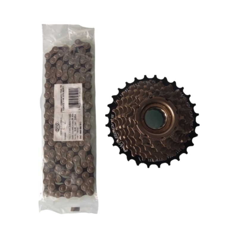 Kit Catraca de Marcha WG Index Corrente Dto 7 Velocidades