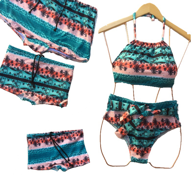 Kit Família 4 Peças - 1 Biquini 3 Sungas - Moda Praia	LANDSCAPE