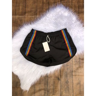 Short Feminino Arco íris Lgbt Praia Verão Academia