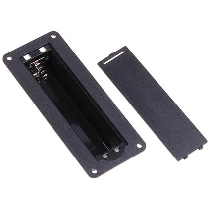 Suporte Para Bateria 18650 Case Com Tampa