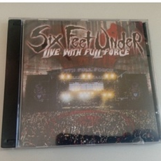 CD + DVD - six feet under - live with the force - perfeito estado mídia e capa