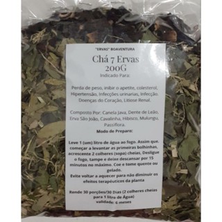 Chá Secreto/Chá 7 Ervas. 200g.