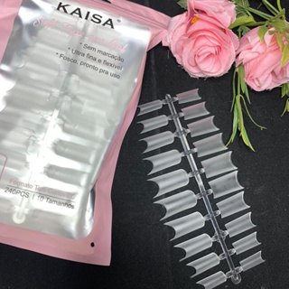 Unhas Soft Tips em Gel - Transparente 240 PCS em Oferta na Shopee