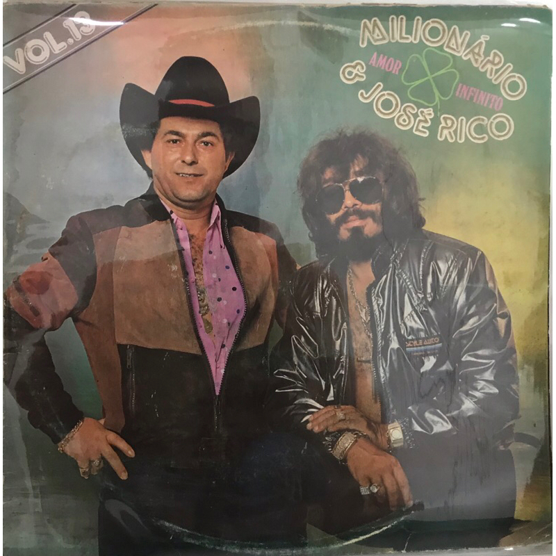 LP VINIL MILIONÁRIO E JOSÉ RICO - AMOR INFINITO - 1983 - VOL. 13