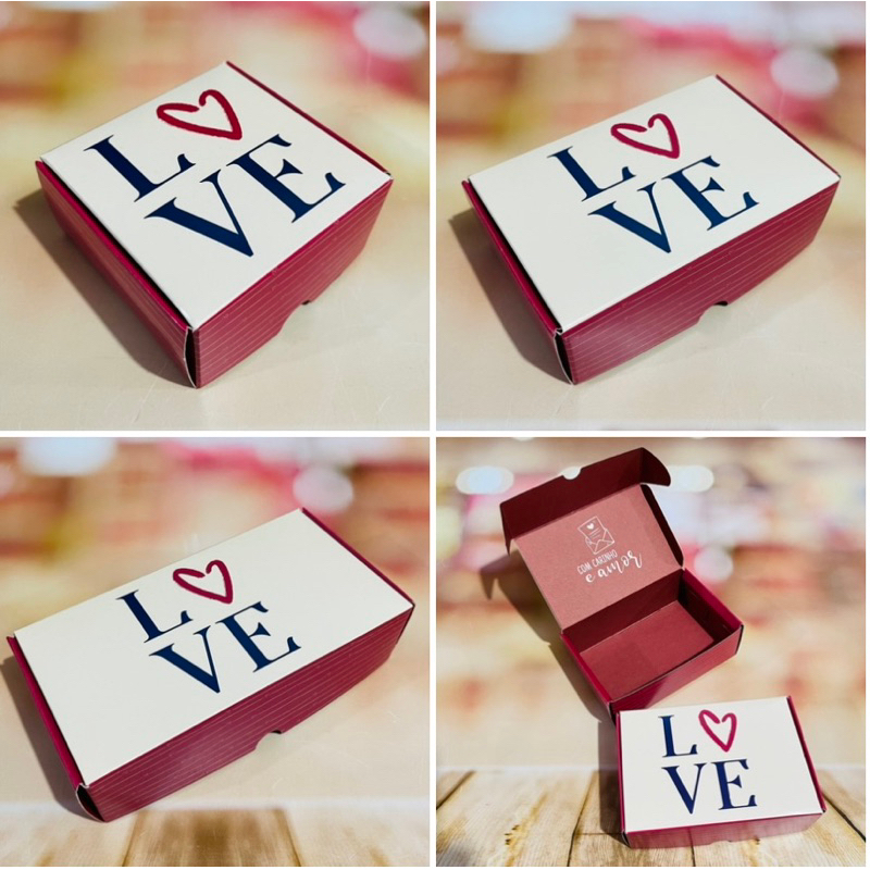 10 caixas para 4/6/8 doces linha love dia dos namorados / Páscoa á escolha (ideia)// - Stationery