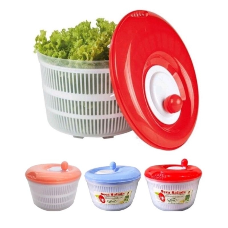 Centrífuga Seca Salada Alves Plastic 4,5L Grande.