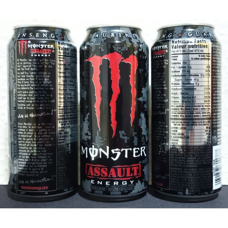 Monster Energy Assault Old 473ml