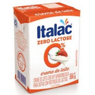 Creme de Leite Zero Lactose 200 g.