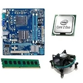 KIT 775 DDR 3 + MEMORIA DDR 3 8GB + CORE 2 DUO E7500 + COOLER INTEL