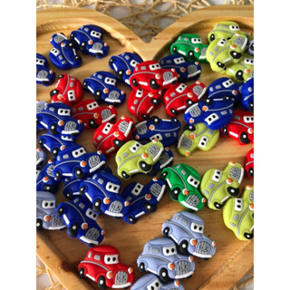 Entremeio para prendedor de chupeta carros 30mm PVC-2 unid