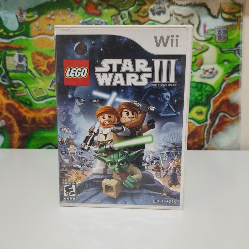 Sem Jogo - Capa e Manual Lego Star Wars 3 Original