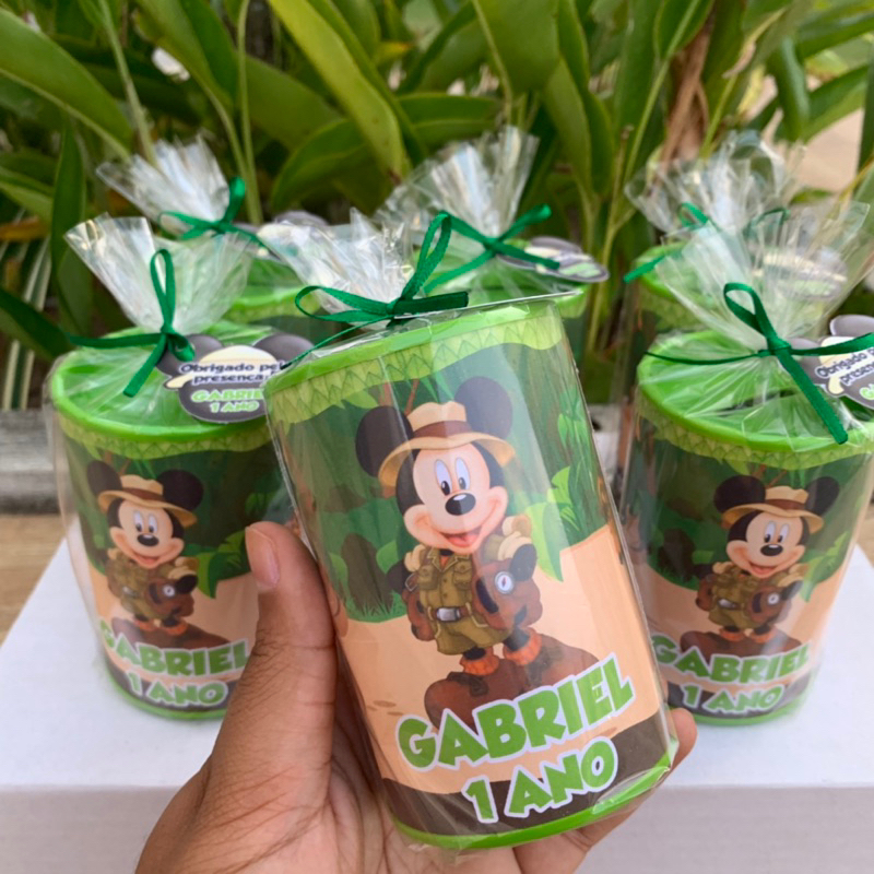 Cofrinhos Personalizados Safari do Mickey