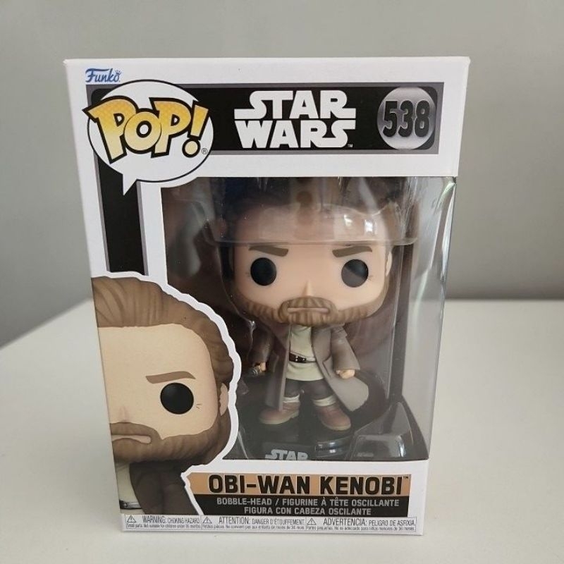 Funko Pop Obi Wan Kenobi 538 Shopee Brasil