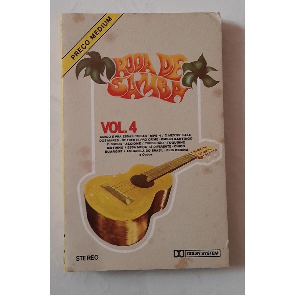 K7 Gal Costa Roupa Nova Elis Regina Chico Buarque Ciro Monteiro cassete Samba