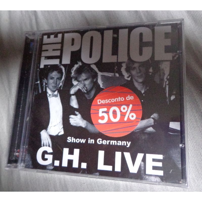 The Police show in germany g. h. Live CD novo lacrado