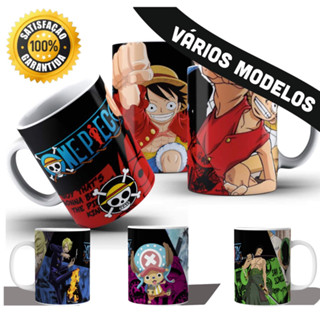 Caneca com personalização do one piece Varios Modelos