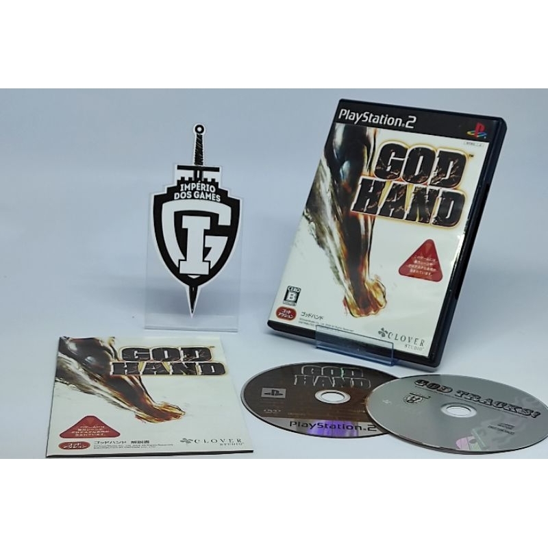 God Hand - PS2 - Japonês - Original