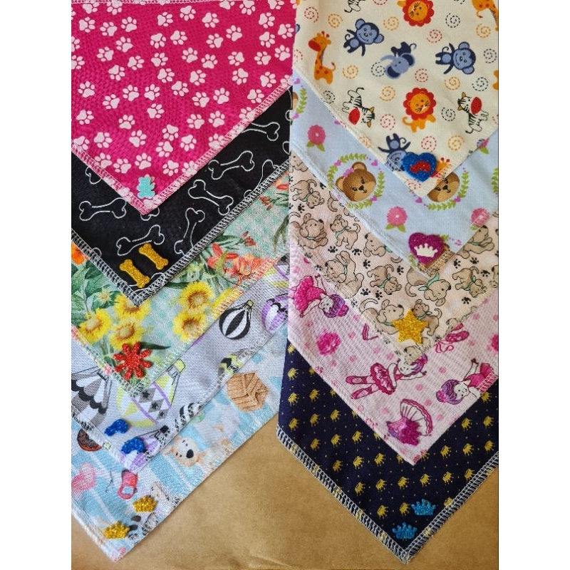 Kit 20 bandanas simples M, PROMOÇÃO, banho e tosa pet shop