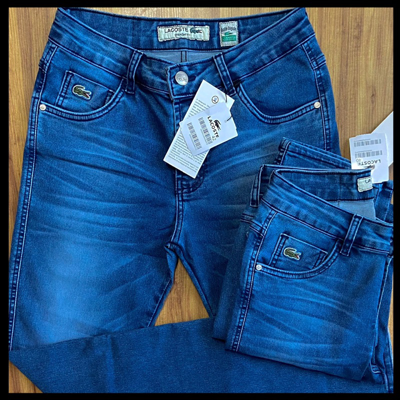 Calça jeans masculina store lacoste