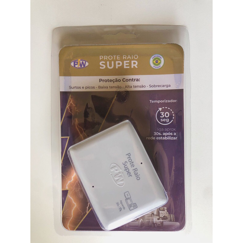 Kit 2 Protetor Contra Raios super para Eletrodomésticos