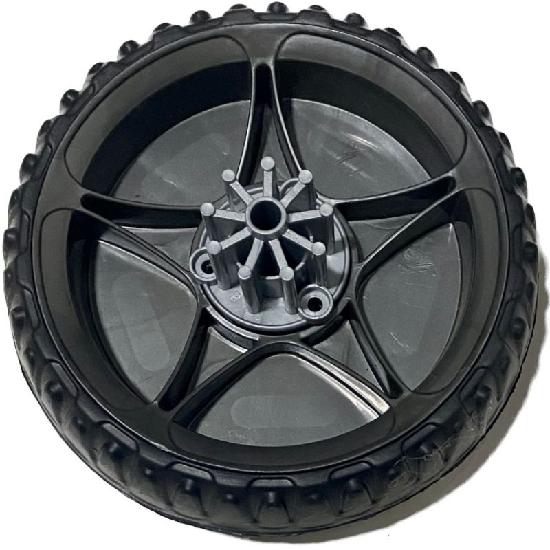 Kit com Roda + Bucha de Freio Carrinho Smart Brinquedos Bandeirante Carrão Flange Pneu Encaixe