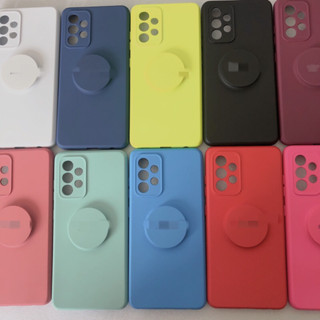 Capinha Flexível De Soft Silicone Com Suporte Para SAMSUNG A52