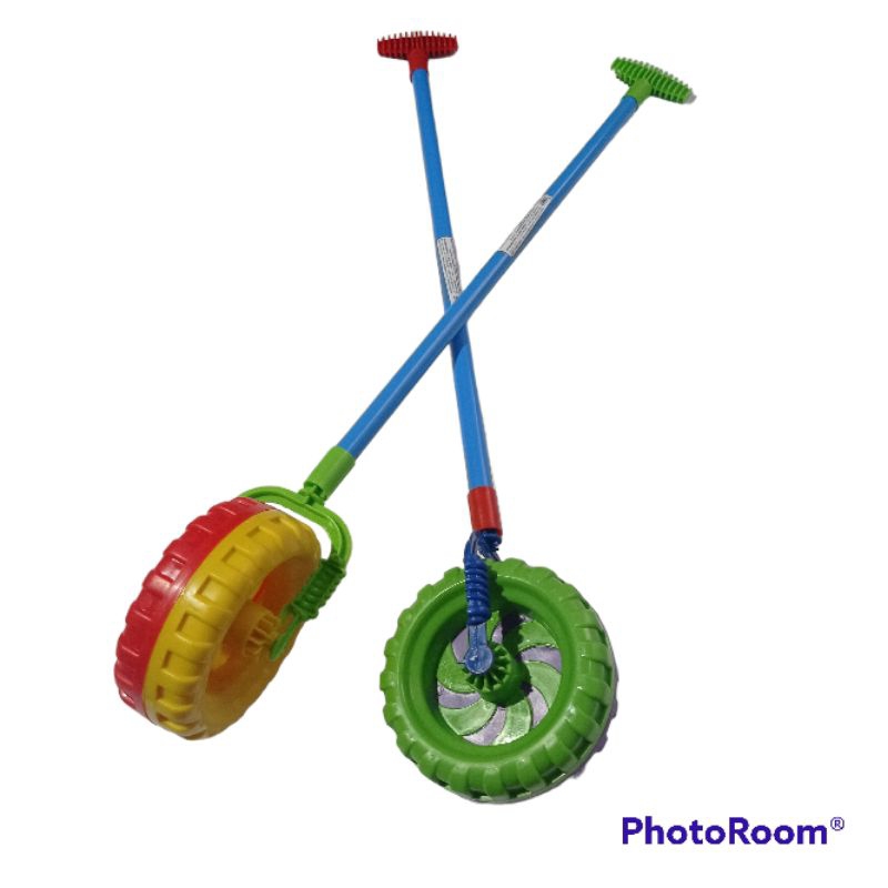 Gira Gira  para Bebê - 63cm Brinquedo Educativo de Empurrar Divplast