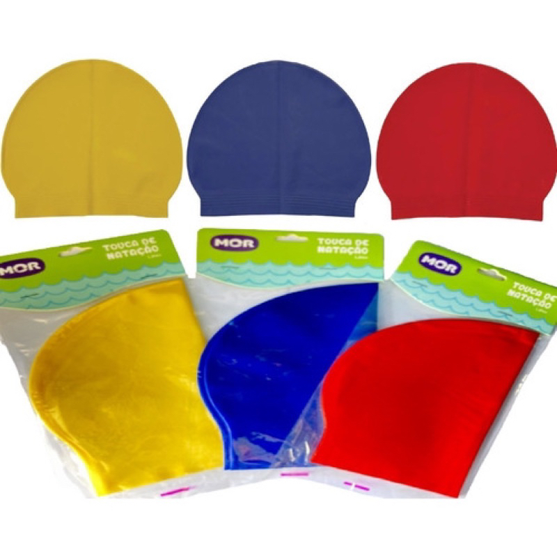 TOUCA DE NATAÇÃO DE LATEX MOR em Oferta na Shopee